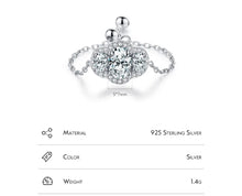Load image into Gallery viewer, 925 Adjustable Chain Ring in Multiple Styles

