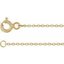 Load image into Gallery viewer, 14K Yellow Gold Heart 9&quot; Anklet
