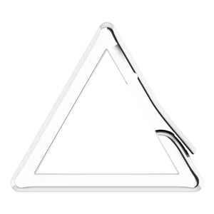 Sterling Silver Triangle Charm Bail