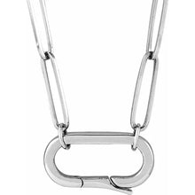 Load image into Gallery viewer, 14K White Gold Charm 16&quot; Necklace In Multiple Colors
