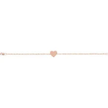 Load image into Gallery viewer, 14K Gold Heart 7&quot; Bracelet In Multiple Colors
