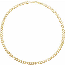 Load image into Gallery viewer, 14K Yellow Gold 7mm Curb Chain In Multiple Lengths
