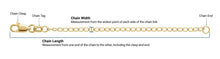 Load image into Gallery viewer, Sterling Silver Figaro Chain In Multiple Sizes and Lengths
