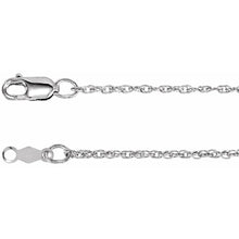 Load image into Gallery viewer, Sterling Silver 1.25mm Rope Chain In Multiple Lengths
