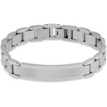 Load image into Gallery viewer, Stainless Steel 53x11.7mm Identification 8&quot; Bracelet
