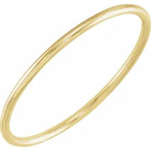 Load image into Gallery viewer, 14K Gold Tiny Stackable Ring In Multiple Colors - Sizes 5-8
