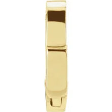 Load image into Gallery viewer, 14K Gold 7.15x3.05mm ID Mini Hinged Circle Bail In Multiple Colors
