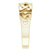 Load image into Gallery viewer, 14K Yellow Gold Celtic Ring, Sizes 9-12.5
