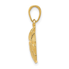 Load image into Gallery viewer, 14k Yellow Gold Basketball Pendant
