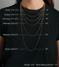 Load image into Gallery viewer, 14K Yellow Gold Sliding Chain with Tassels 30&quot; Necklace
