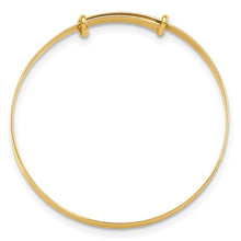 Load image into Gallery viewer, 14K Yellow Gold Polished Expandable Baby Bangle
