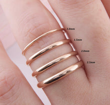 Load image into Gallery viewer, Sterling Silver Geometric Stackable Ring - Sizes 5-8
