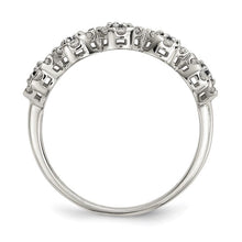 Load image into Gallery viewer, Sterling Silver CZ Ring, Size 6
