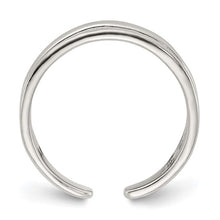 Load image into Gallery viewer, Sterling Silver Polished Set of 2 Toe Rings
