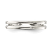 Load image into Gallery viewer, Sterling Silver Polished Set of 2 Toe Rings
