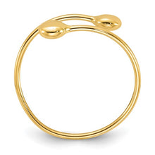 Load image into Gallery viewer, 14K Yellow Gold Polished Adjustable Fashion Ring
