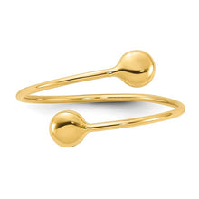 Load image into Gallery viewer, 14K Yellow Gold Polished Adjustable Fashion Ring
