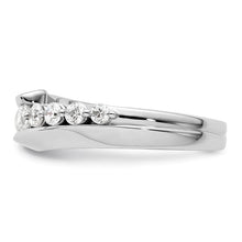 Load image into Gallery viewer, 14K White Gold 0.50cttw Lab Grown Diamond Ring, Sizes 5-8
