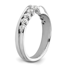 Load image into Gallery viewer, 14K White Gold 0.50cttw Lab Grown Diamond Ring, Sizes 5-8
