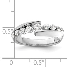 Load image into Gallery viewer, 14K White Gold 0.50cttw Lab Grown Diamond Ring, Sizes 5-8
