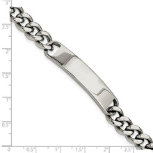 Load image into Gallery viewer, Chisel Stainless Steel Polished Curb Chain 8.5 inch ID Bracelet
