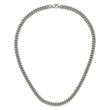 Load image into Gallery viewer, Chisel Stainless Steel Polished 8mm 24&quot; Curb Link Necklace
