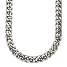 Load image into Gallery viewer, Chisel Stainless Steel Polished 8mm 24&quot; Curb Link Necklace
