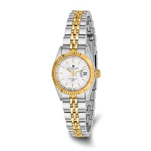 Load image into Gallery viewer, Ladies Charles Hubert Two-tone Stainless Band Silver-White Dial Watch
