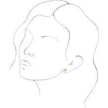 Load image into Gallery viewer, 14k Gold Zodiac Stud Earrings In Multiple Colors
