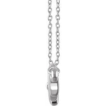 Load image into Gallery viewer, Sterling Silver Heartbeat 16-18&quot; Necklace
