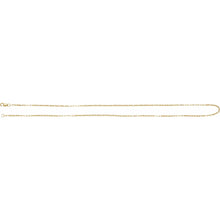 Load image into Gallery viewer, 14k Gold 1.2mm Elongated Box Chain In Multiple Lengths &amp; Colors

