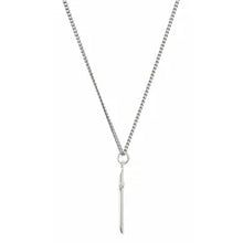 Load image into Gallery viewer, Sterling Silver 25.7x14mm Cross 18&quot; Necklace
