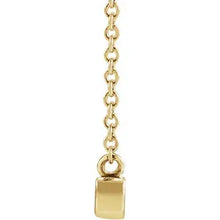 Load image into Gallery viewer, 14k Gold Petite Mama Script 18&quot; Necklace In Multiple Colors
