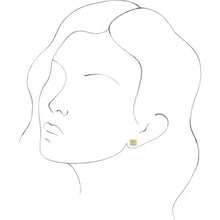 Load image into Gallery viewer, 14k Gold Heart Envelope Earrings In Multiple Colors
