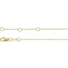 Load image into Gallery viewer, 14k Gold &#39;Mama&#39; 6 1/2-7 1/2&quot; Bracelet In Multiple Colors
