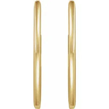 Load image into Gallery viewer, 14k Gold 26mm Geometric Hoop Earrings In Multiple Colors
