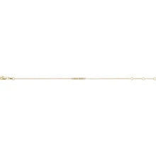 Load image into Gallery viewer, 14K Yellow Gold 1/10cttw Natural Diamond Beaded Bar 6 1/2-7 1/2&quot; Bracelet
