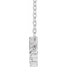 Load image into Gallery viewer, 14K White Gold 1/4cttw Natural Diamond SCORPIO 16-18&quot; Necklace
