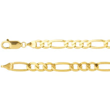 Load image into Gallery viewer, 14K Yellow Gold 5.5mm Figaro Chain In Multiple Lengths
